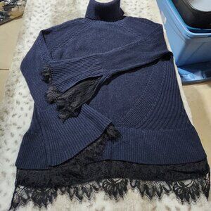 Beautiful Banana Republic Sweater sz L - Navy
